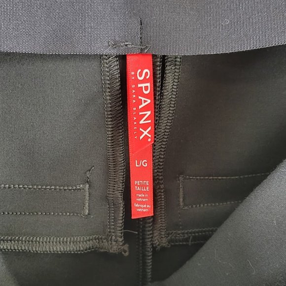 SPANX the perfect pants ankle piped skinny petite Sz L NEW - Picture 6 of 8